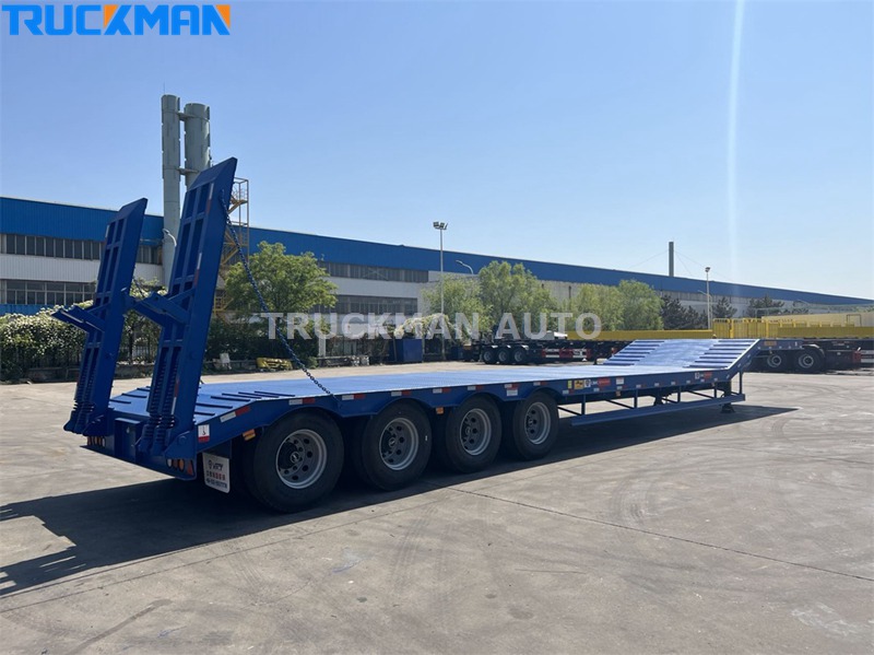 4 Axle 100 Ton Low Bed Trailer