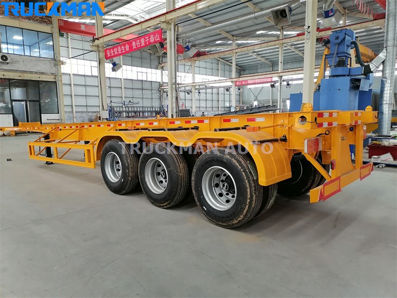 40 Ton Skeleton Container Semi Trailer