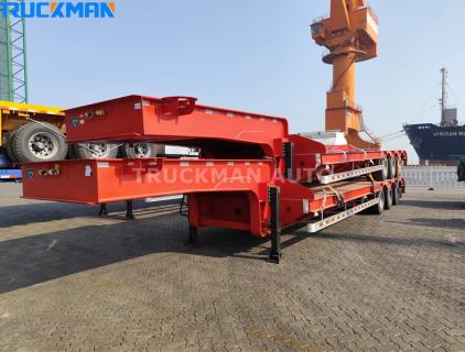 Trailer giường thấp 3 trục