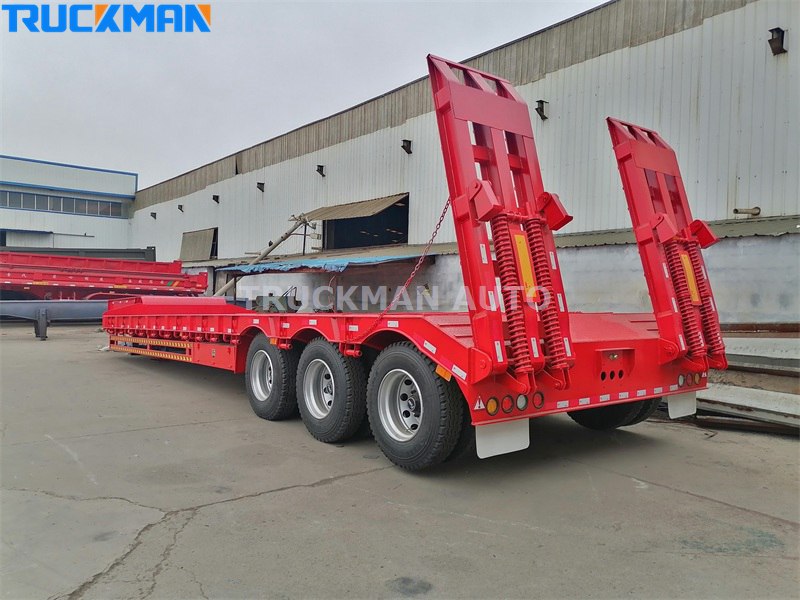 3 axle lowbed trailer 