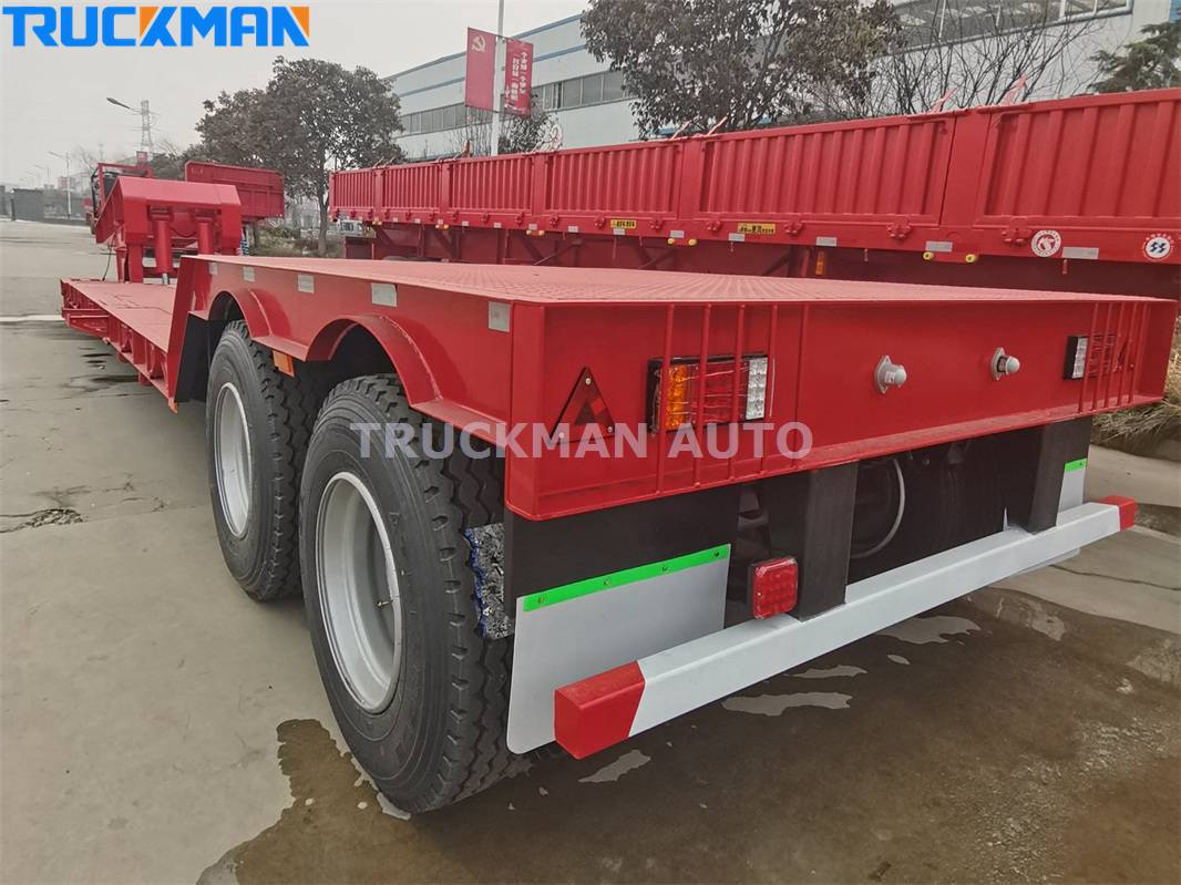 detachable low bed trailer