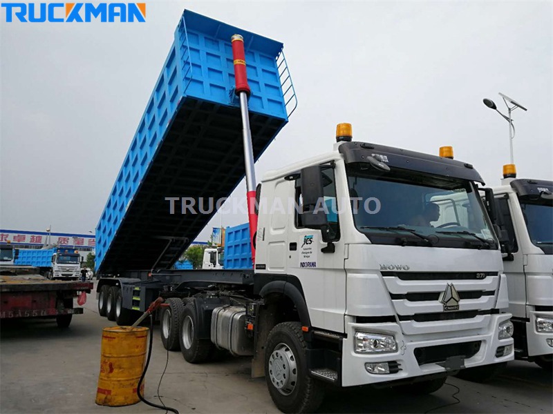 3 Axles 60 Ton Tipper Semi Trailer