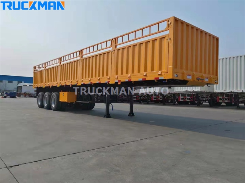 3 Axles 60 Ton Fence Semi Trailer