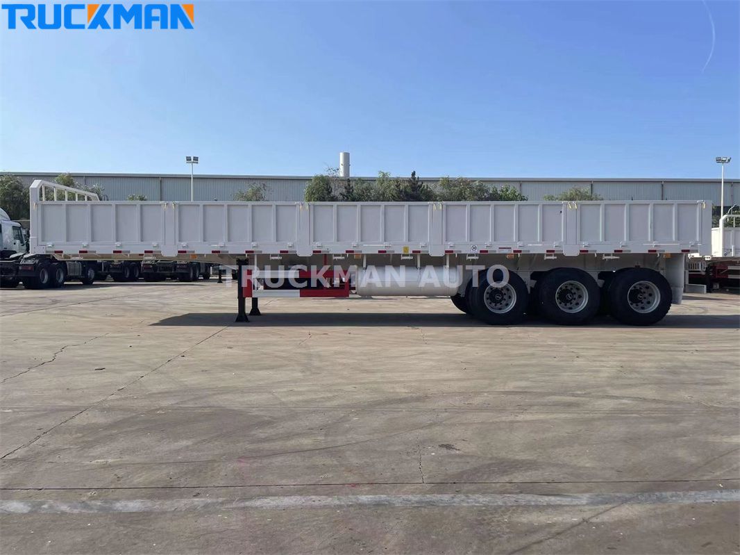 12 wheel cargo flatbed trailer