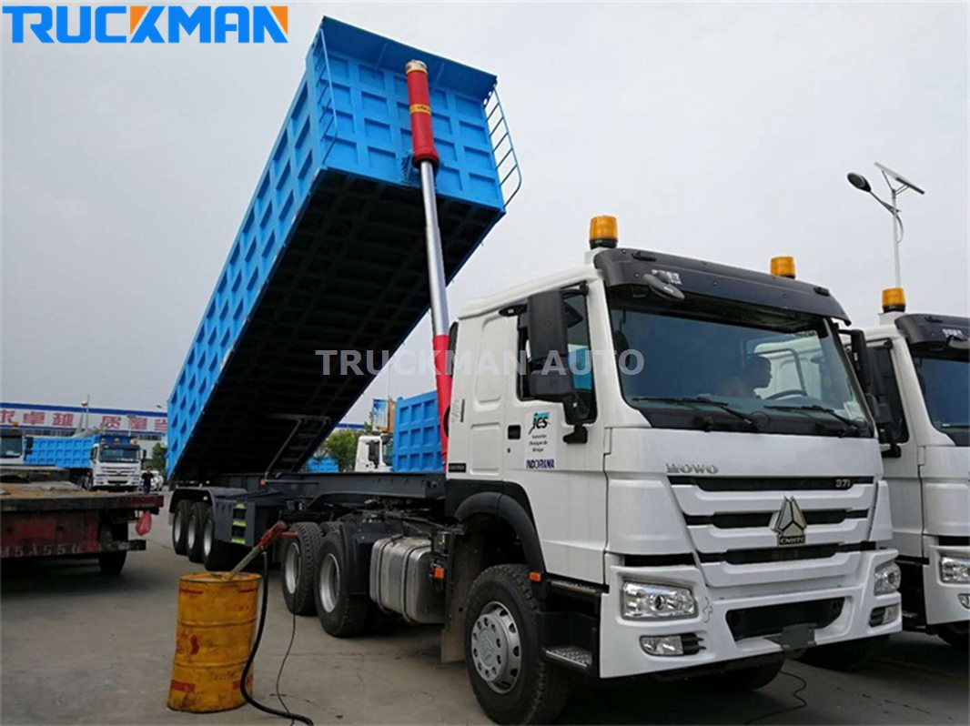 3 Axles 60  Ton Tipper Semi Trailer