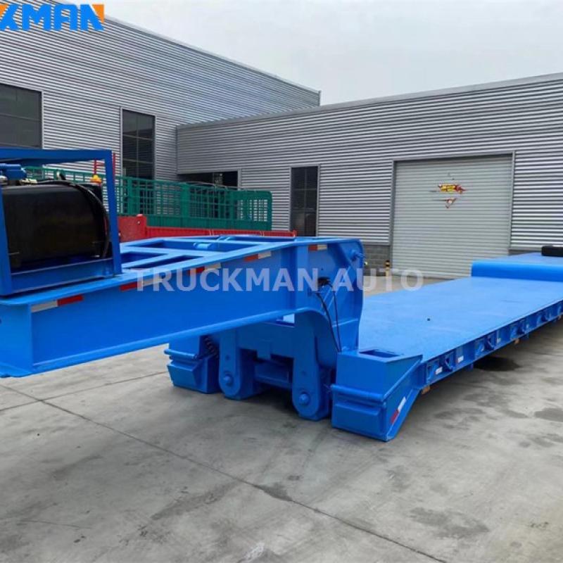 80 Ton Lowbed Semi Trailer