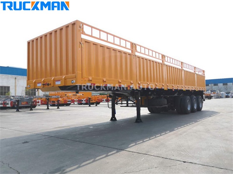 3 Axles 60 Ton Fence Semi Trailer