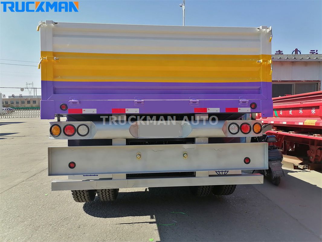 3 Axle Side Wall Semi Trailer