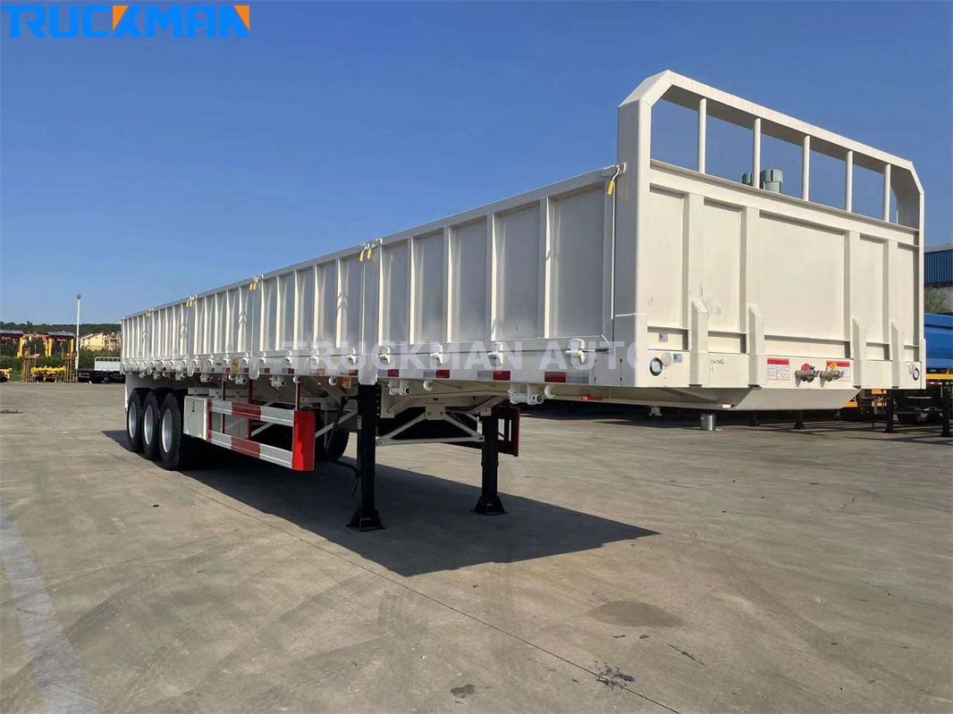 12 wheel cargo flatbed trailer