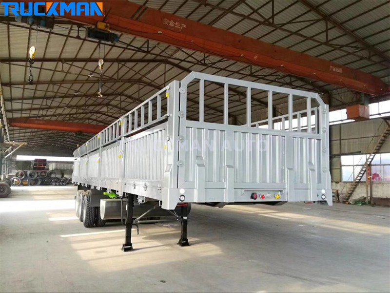 3Axle 50 Tons Cargo Flatbed Trailers