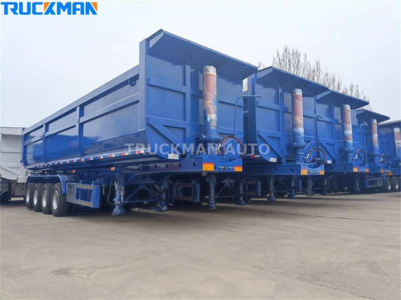 4 Axle Dump Semi Trailer