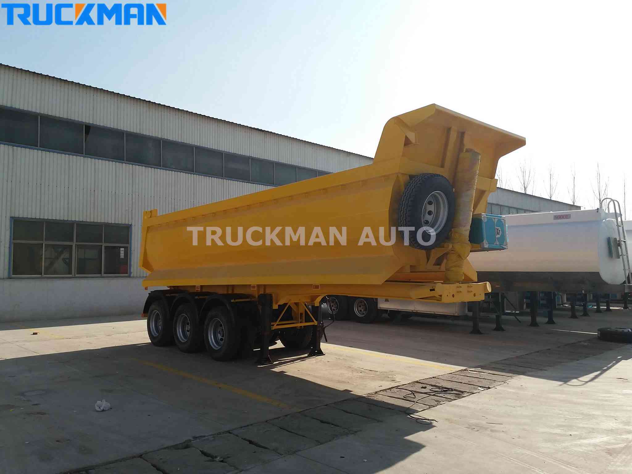 Trailer Dump 3 Gandar 60 Ton