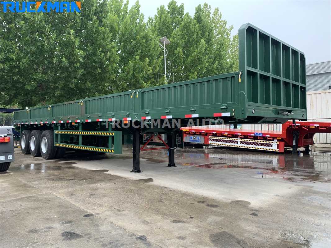 3 Axles 70 Ton Fence Trailer