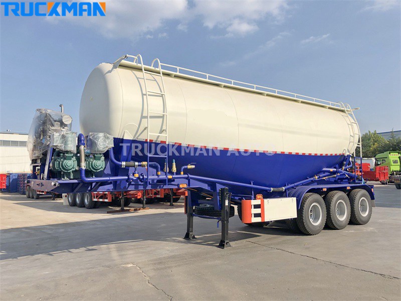 bulk powder cement tanker trailer