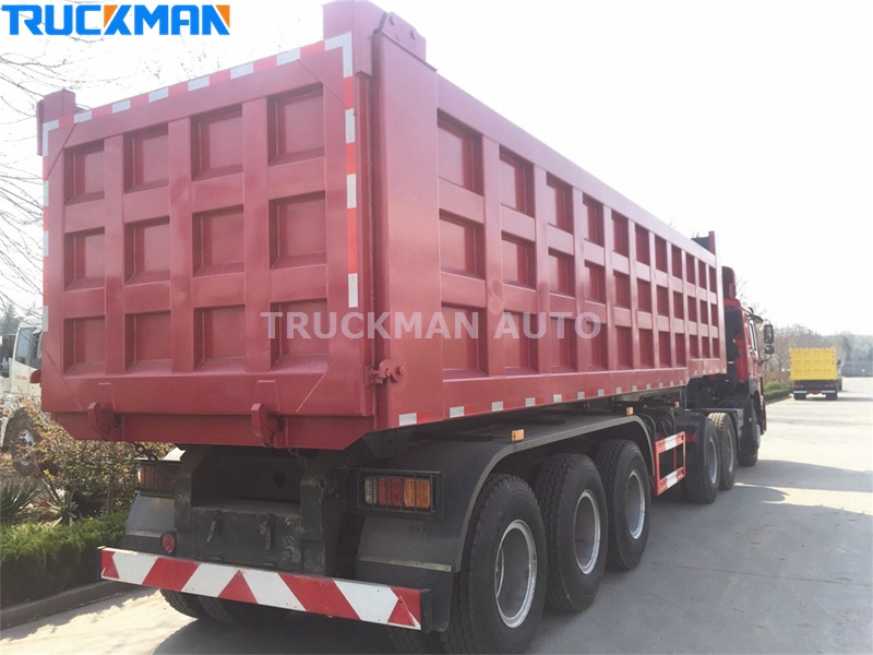 3 Axles 40 Cubic Meter Dump Semi Trailer