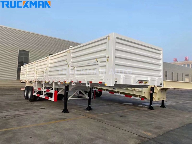 2 Axles 50 Ton Super Link Fence Semi Trailer