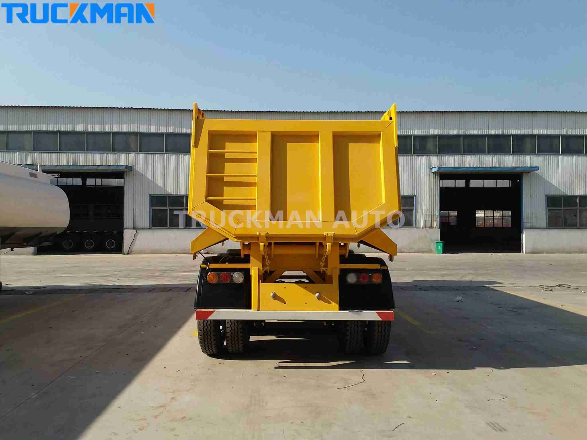 3 Axle 60 Ton Dump Trailer