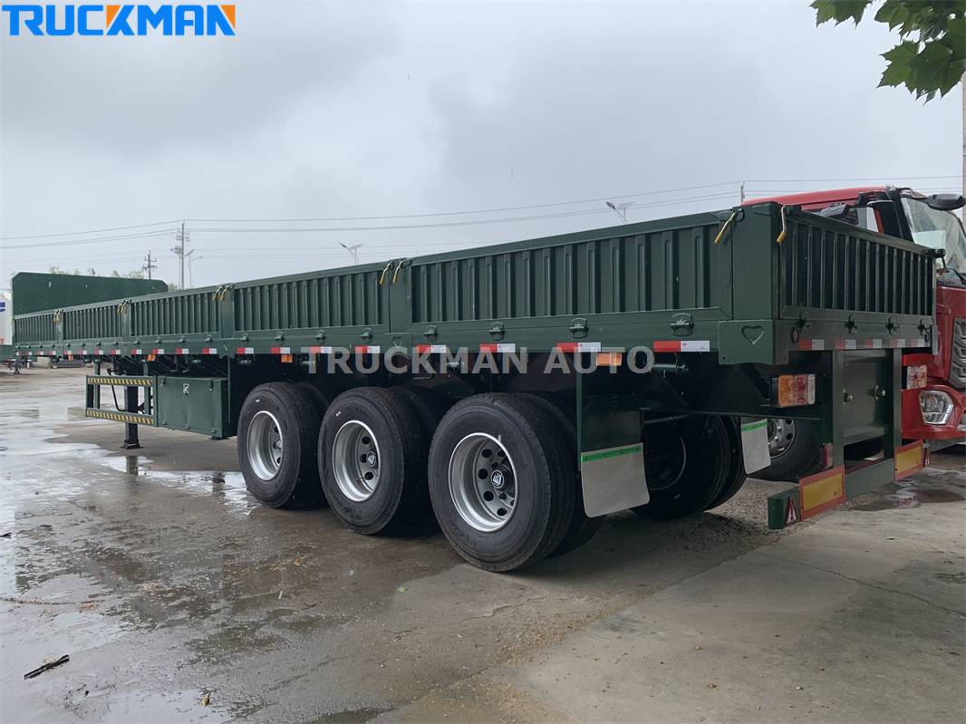 3 Axles 70 Ton Fence Trailer