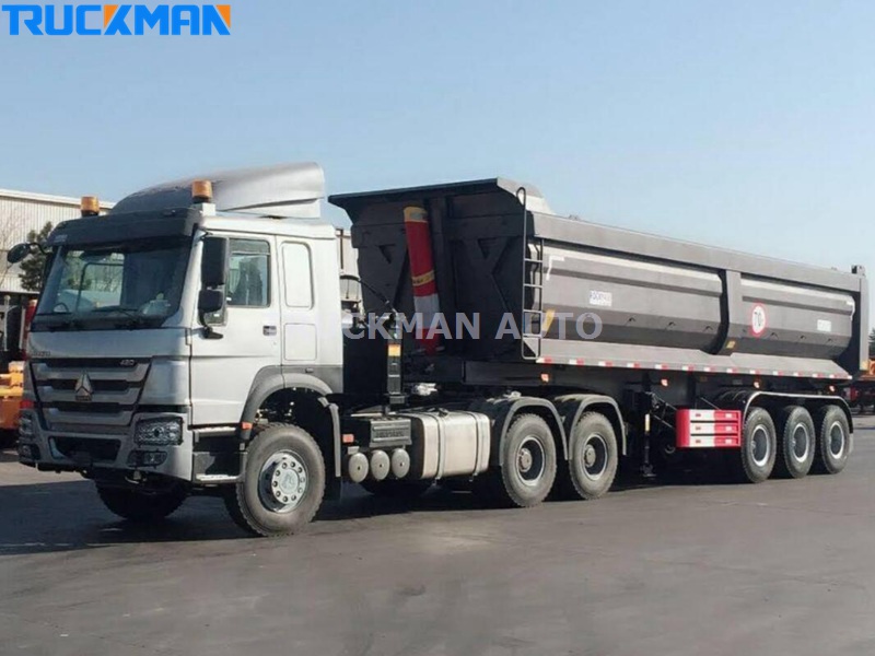 40m3 Dump Truck Tractor Trailer