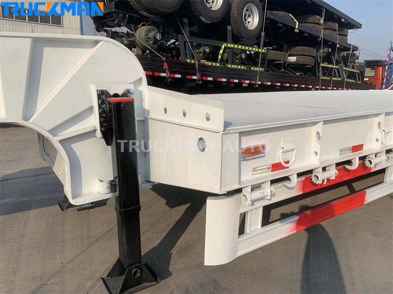 4 Axle Low-Bed Semi Trailer