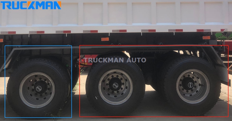 dump trailer suspension