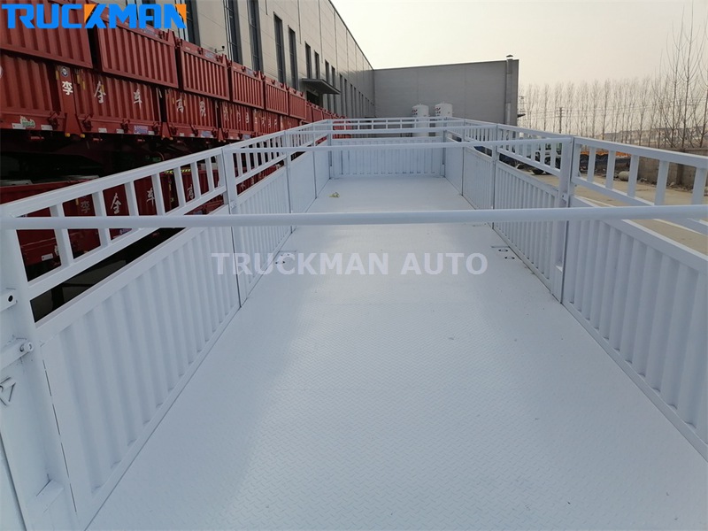 2 trục 40 tấn Drop Side Wall Semi Trailer