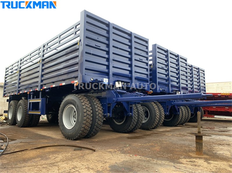 Draw Bar Cargo Trailer For Ethiopia